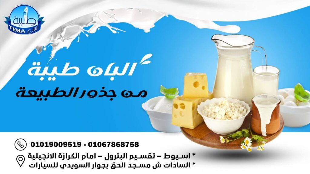 البان طيبة أسيوط من أبرز ألبان أسيوط